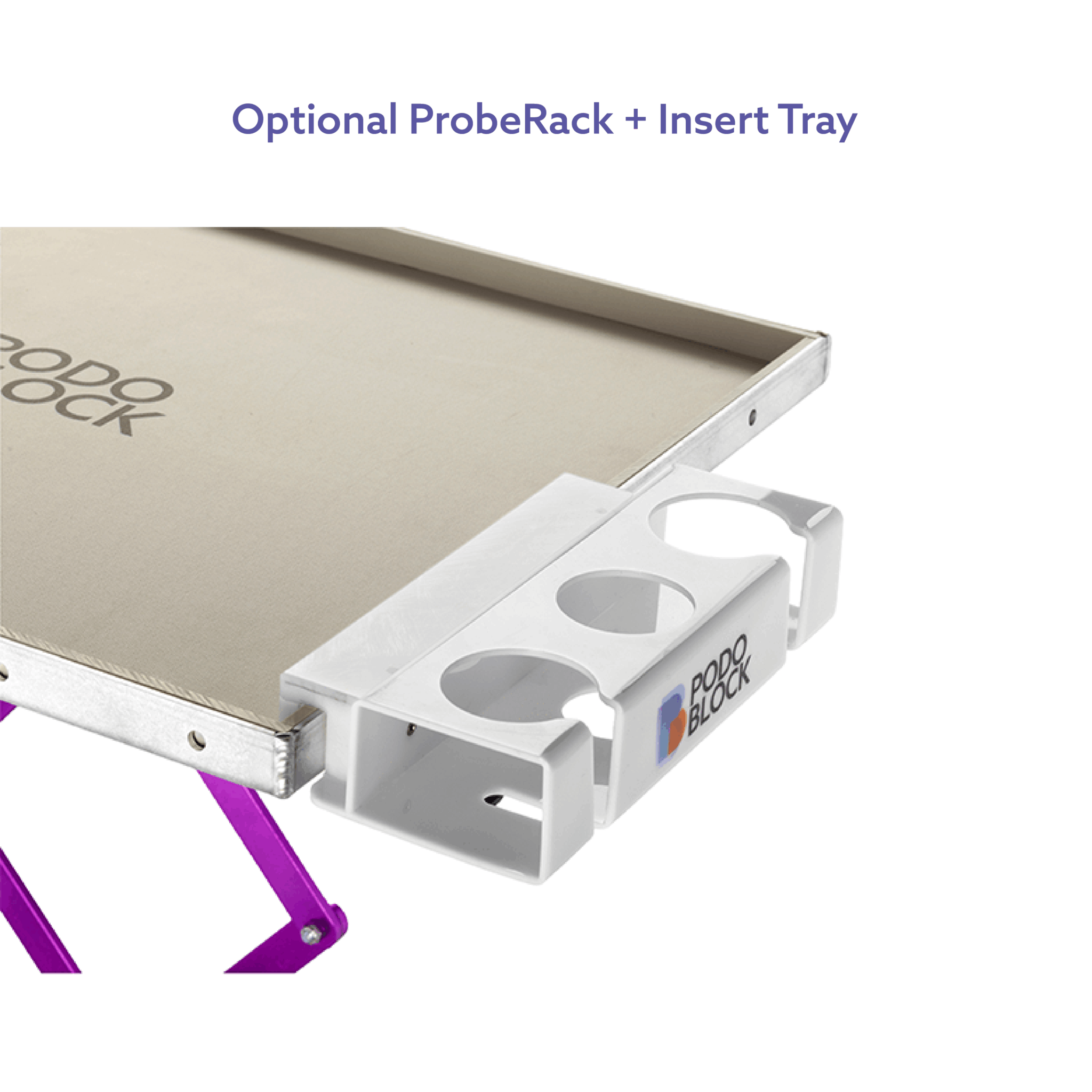 [DK]Rullebord med trolley funktion, Podoblock Dragster, probeholder og bakke